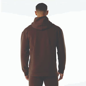 Conjunto Deportivo Profesional de 2 Piezas en Felpa de Poliéster Grueso, Sudadera con Capucha y Pantalones Deportivos con Logotipo Personalizado, Trajes Deportivos Casuales de Talla Grande para Hombre - Product Image 3
