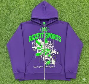 Prix bas, nouveau design, sweats à capuche zippés, fabricant de premier plan, streetwear, logo personnalisé imprimé à l'écran, sweats à capuche zippés unisexes - Product Image 2