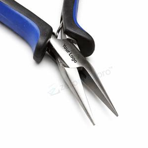 Alicates de punta fina de 5 pulgadas de primera calidad, hechos de acero inoxidable de alta calidad, para trabajos con alambre de joyería. - Product Image 2