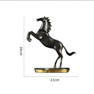 New Chinese Style <b>Light</b> Luxury Business Metal Horse Success Ornaments High-end Gift Copper Art Crafts Paper Box Packaging - Product Image 3