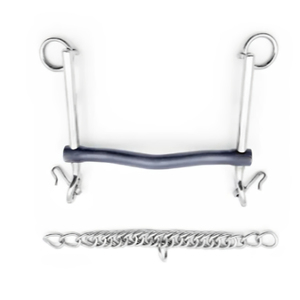 Bocados de Acero Inoxidable Personalizados y Cómodos con Anillo Suelto para Entrenamiento y Equitación - Product Image 6