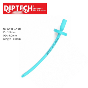 Meilleure Vente Canule Nasopharyngée à Biseau Réglable NS-12FR-GA-DT Stérile Lisse Jetable pour la Gestion des Voies Respiratoires en Urgence - Product Image 1