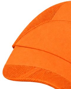 Gorra deportiva de malla naranja para hombre, transpirable, ligera, ajustable, para correr, entrenar, béisbol, para uso en exteriores. - Product Image 6