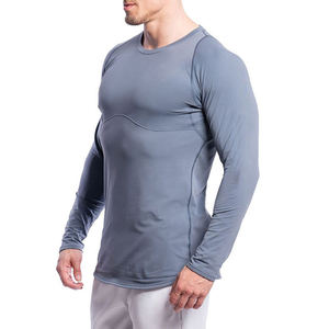Nueva Camiseta de Compresión de Alta Calidad para Hombre, Transpirable, Moldeadora de Abdomen, 90% Poliamida, 10% Elastano, con Tecnología de Transferencia de Calor - Product Image 2