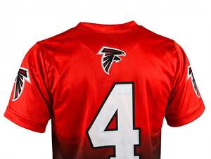 T-shirt de football américain personnalisé, col rond, rouge, sport, coupe ample, séchage rapide, uniforme d'équipe, vente en gros - Product Image 3