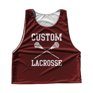 Maillots de lacrosse personnalisés en mesh respirant, grande taille, protection UV, séchage rapide, unisexes, réversibles, vente en gros - Product Image 1