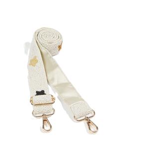 Correa de Bolso Premium con Bordado de Cuentas y Detalles de Cuentas Pequeñas, Correa de Bolso Elegante Bordada a Mano con Cuentas, Aspecto Elegante - Product Image 3