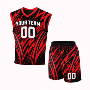 Maillots personnalisés OEM, design sublimé, réversibles, 100% polyester, respirants, pour adultes/jeunes, sur mesure - Product Image 1