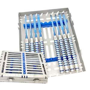 Juego de Cinceles Dentales de Acero Inoxidable TEGRA SURGICAL Premium, 8 Piezas, Instrumentos Quirúrgicos Manuales, Esterilizados a Alta Temperatura - Product Image 1
