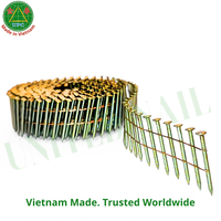 Clous à palette en spirale de 1-1/4 pouce, tige lisse, type vis, tête ronde, directement de l'usine du Vietnam pour palettes et charpentes