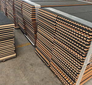 Paneles de Madera Acústica Ahumada de Alta Calidad para Diseño de Interiores en Vietnam, Decoración de Pared para Estudio, Tablero Acústico - Product Image 3