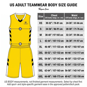 Ensemble d'uniformes de sport pour adultes en polyester respirant jaune, maillot sans manches à col en V et short - Product Image 6