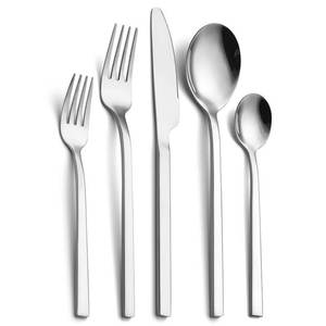 Elegant Stainless Steel Flatware <b>Set</b> High Mirror Polish Rust Resistant Wedding Cutlery - Product Image 4