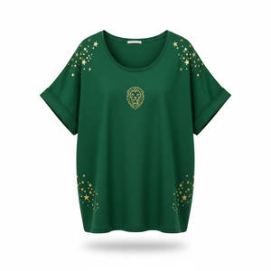 Camiseta de Hombre de Alta Calidad con Estampado por Sublimación, Suave al Tacto, Transpirable, de Secado Rápido, Ecológica, para Uso Diario, Poliéster/Algodón - Product Image 1