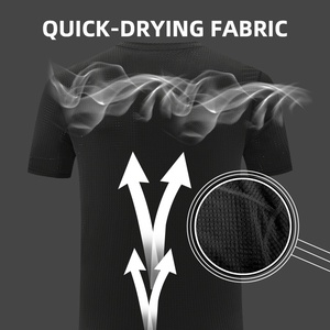 Camiseta Corta de Hombre, Estilo Hip Hop, Oversize, Hombros Caídos, 260g, 100% Algodón Lavado, Transpirable, Anti-encogimiento, ODM/OEM - Product Image 6