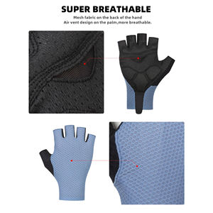 Guantes de Ciclismo OEM para Hombre y Mujer, Antideslizantes, Ligeros, de Medio Dedo, para Entrenamiento y Ejercicio - Product Image 3