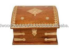 2024 haute qualité Style traditionnel palissandre bibelot bijoux stockage organisateur boîte sculpté boîtes en bois - Product Image 1