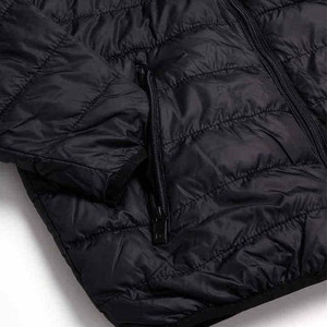 Black Color Hooded <b>Puffer</b> <b>Jackets</b> Polyester Material Custom Logo High Quality Winter Sportswear Men's Bubble <b>Jacket</b> <b>Cheap</b> Price - Product Image 5