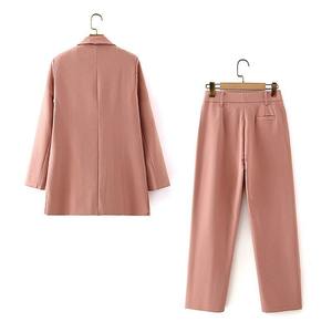 Wholesale Dropship Solid 3 Piece Anti-Wrinkle Women's Office Formal Suit Set <b>Blazer</b> Jacket Vest Trousers - Product Image 6