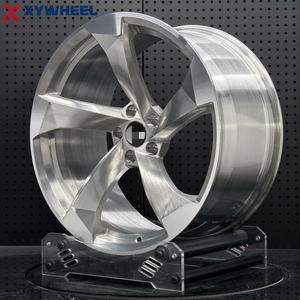 Jantes forgées concaves personnalisées Xywheel 20 21 22 23 pouces 5x112 pour Audi Q5 Q7 Q8 SQ5 SQ7 SQ8 RSQ8 E-Tron 4M F5 <span class=keywords><strong>4L</strong></span> 5 Arm Rotor - Product Image 3