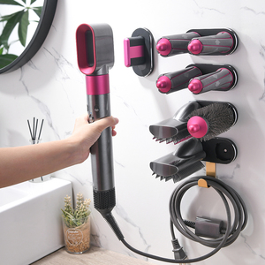 Soporte para rizador <span class=keywords><strong>de</strong></span> <span class=keywords><strong>pelo</strong></span> sin perforación autoadhesivo para almacenamiento <span class=keywords><strong>de</strong></span> baño para <span class=keywords><strong>Dyson</strong></span> Airwrap - Product Image 3