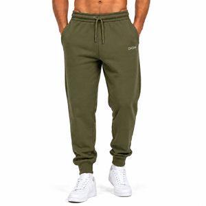 Pantalon de jogging léger 100 % coton imperméable pour homme, respirant, coupe droite, jambe droite, idéal pour l'hiver - Product Image 2