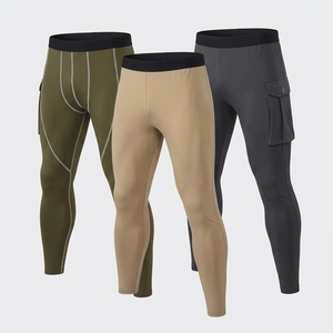 Pantalones de Compresión Deportivos para Hombre, Secado Rápido, Absorción de Humedad, Leggings para Correr y Gimnasio, Fabricante - Product Image 6
