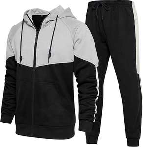 Winter Hooded Streetwear <b>Pullover</b> Tracksuit for <b>Men</b> & Unisex Adults-Lightweight Quick Dry Polyester/Nylon Sportswear - Product Image 2