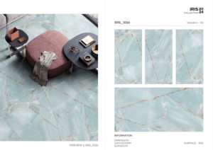 Carreaux de porcelaine de luxe modernes finition iris, dimensions 60x120cm, 600x1200mm, 24x48, pour un design élégant des murs et sols intérieurs. - Product Image 5