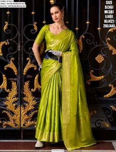 Noorika Printed Traditional Winter Party <b>Saree</b>-Moisture Wicking & Wrinkle Free - Product Image 6