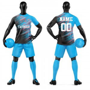 Maillot de football personnalisé respirant par sublimation, design 2026, avec logo, couleurs et tissu de haute qualité - Product Image 3
