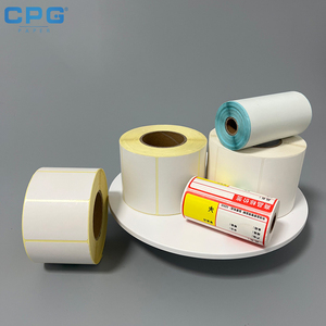 กระดาษสติกเกอร์ความร้อนขนาด 30x50 มม. เป็นมิตรกับสิ่งแวดล้อม แบบม้วน สำหรับติดฉลากบรรจุภัณฑ์อาหาร - Product Image 1