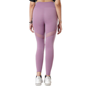 Legging de yoga taille haute côtelé doux et respirant en nylon, élasthanne et coton pour femme, collection hiver 2026, personnalisable avec logo - Product Image 5