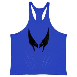 เสื้อกล้ามยิมฤดูร้อนสำหรับผู้ชาย เสื้อกั๊กผ้าฝ้ายระบายอากาศได้ดี พิมพ์ลายวูล์ฟเวอรีน เสื้อแขนกุดสำหรับเพาะกายชาย เสื้อผ้าออกกำลังกาย - Product Image 5