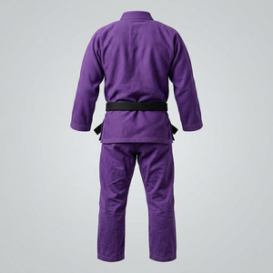 Kimono de Jiu-Jitsu Brésilien Personnalisé pour Adulte, Tenue d'Entraînement d'Arts Martiaux avec Ceinture Noire, 100% Coton Durable - Product Image 6
