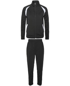 100% Polyester Men <b>Red</b> Track <b>Suit</b> Full Sleeve Zipper Stand Collar Breathable Solid Color Sporty Autumn Jogging Set Regular OEM - Product Image 3
