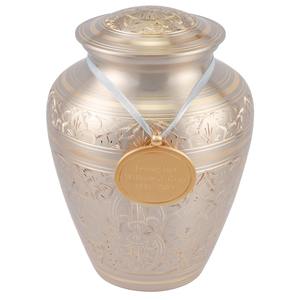 Urna para Cenizas Estilo Americano Platinum Elite Blanca con Capacidad de 200 Pulgadas Cúbicas - Product Image 4