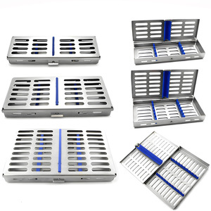 Caja de Instrumentos Dentales de Malla de Alambre Microscópica de Alta Calidad para Esterilización, de Acero Inoxidable Alemán, para Hospitales y Cirugía, por WARSAW - Product Image 2