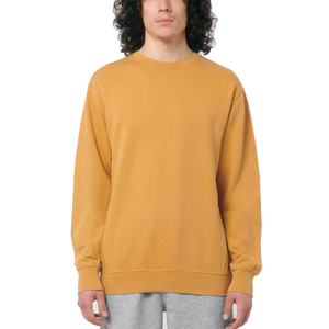 เสื้อสเวตเชิ้ตผ้าฟลีซสีเขียวอ่อนปักลาย มีซับใน คอกลม แขนยาว สำหรับผู้ชาย สวมใส่สบาย อุ่นในฤดูหนาว เนื้อผ้าฝ้ายนุ่ม รับผลิตแบบ OEM - Product Image 3