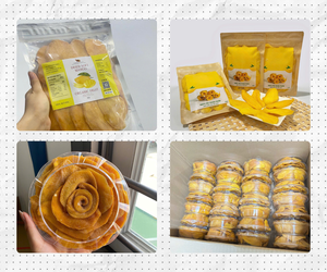 มะม่วงอบแห้งออร์แกนิคพรีเมียมจากเวียดนาม น้ำตาลน้อย เนื้อนุ่ม รสหวาน ขนมขบเคี้ยว บรรจุภัณฑ์แบบแพ็คใหญ่สำหรับส่งออก - Product Image 4