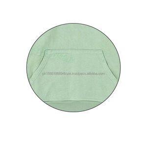 Sweat à capuche oversize en molleton de coton français de qualité supérieure pour homme, couleur unie, écologique, pull d'hiver en polaire épaisse 3D à épaules tombantes - Product Image 6