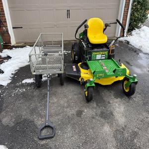 ข้อเสนอที่ดีที่สุดสำหรับเครื่องตัดหญ้าแบบ Zero-Turn ยี่ห้อ John-Deere ไร้สาย เครื่องยนต์ 4 จังหวะ กำลังไฟ 1800 วัตต์ 196 ซีซี มอเตอร์รถแทรกเตอร์ไฟฟ้า - Product Image 4