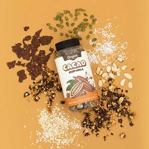 [FARMTOGLOBAL] Ongok Coconut Chipnola, granola sain aux céréales complètes, collation de noix de coco cuite, accompagnement pour le petit-déjeuner - Product Image 3