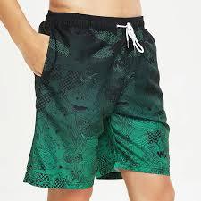 Shorts de bain pour hommes, taille haute, séchage rapide, 5 pouces, avec logo personnalisé imprimé, pour l'été, la gym, la plage - Product Image 3