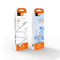 Câble de charge rapide USB-C en cuivre étamé, résistant au feu et au froid, en silicone souple, 1 mètre, PD65W 5A, pour appareil photo et écouteurs