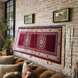 พรมใยโพลีเอสเตอร์ผสมฝ้ายทันสมัยรักษ์โลก ผลิตด้วยเครื่องจักร ปักด้วยมือ ขนตัดแบบถักทอ กันลื่น ป้องกันแบคทีเรีย เหมาะสำหรับสัตว์เลี้ยง - Product Image 2