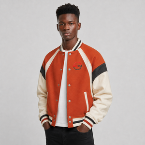 Hot Selling Men Varsity Jacket Custom Logo Soft Comfortable Casual Baseball Bomber Streetwear Varsity Jacket Wholesale - Product Image 4