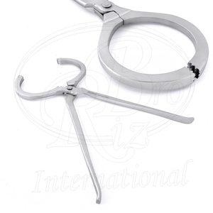 Testeur de sabots extra large Max Jaws en acier inoxydable de 19 pouces, outil professionnel d'examen des sabots de cheval pour farriers - Product Image 4