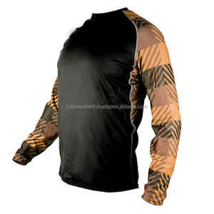 Bonne qualité Design personnalisé imprimé Rash Guard hommes à manches longues Rash Guard Compression Rash Guard - Product Image 3
