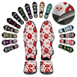 Protège-tibias de Muay Thai multi-usages pour le sport, protection des jambes pour le kickboxing, entraînement d'arts martiaux, protection pour adultes et enfants - Vente chaude - Product Image 1